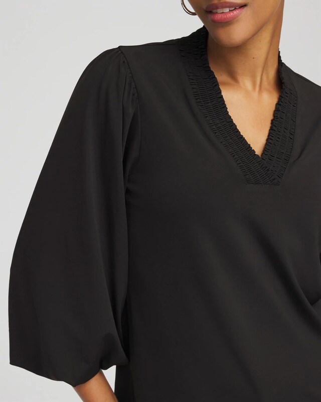 Dramatic Elbow-Sleeve Top - image 4